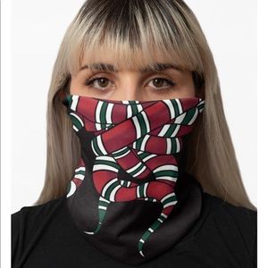Twin Serpents Face Wrap Mask Cover Gaiter